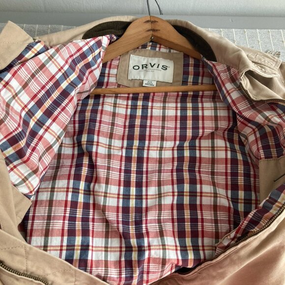 Vintage Orvis Utilty Jacket Flannel Lined Multi Pockets Mens Sz M - Picture 4 of 14